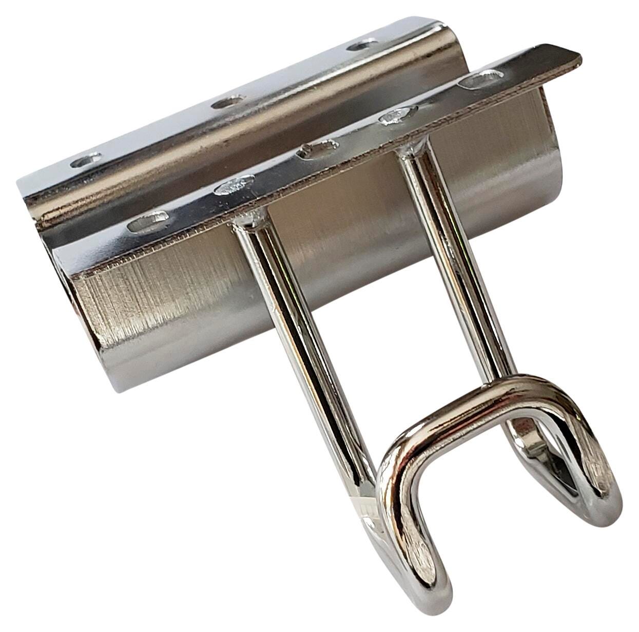 Classroom Select Contemporary Cantilever Desk Book Bag Hook, Chrome 1511985